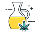 大麻オイルのアイコン