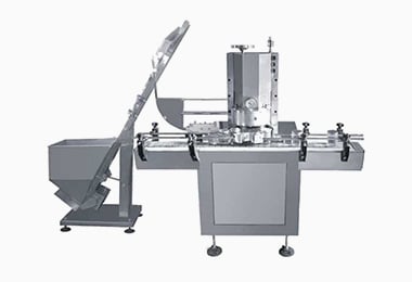Rotierende Vakuum-Schraubverschließmaschine für Glasdosen