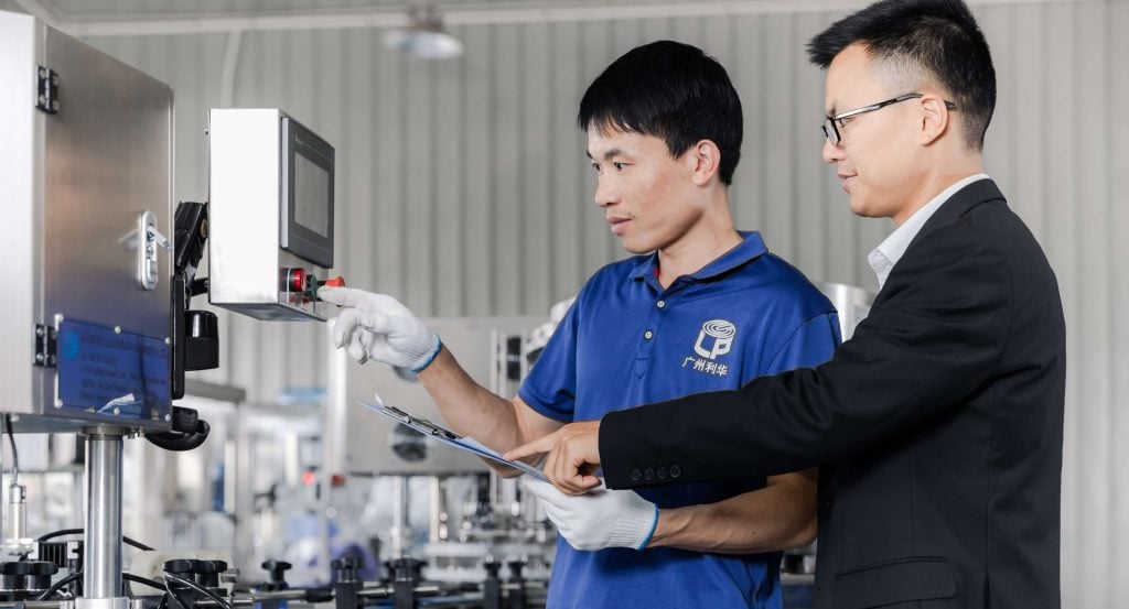 Machine installation guidance & training