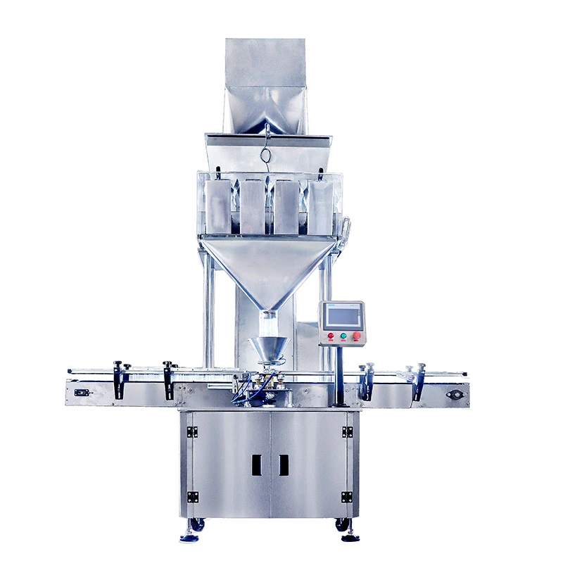 Solid Filling Machine Linear 4 heads weigher 1