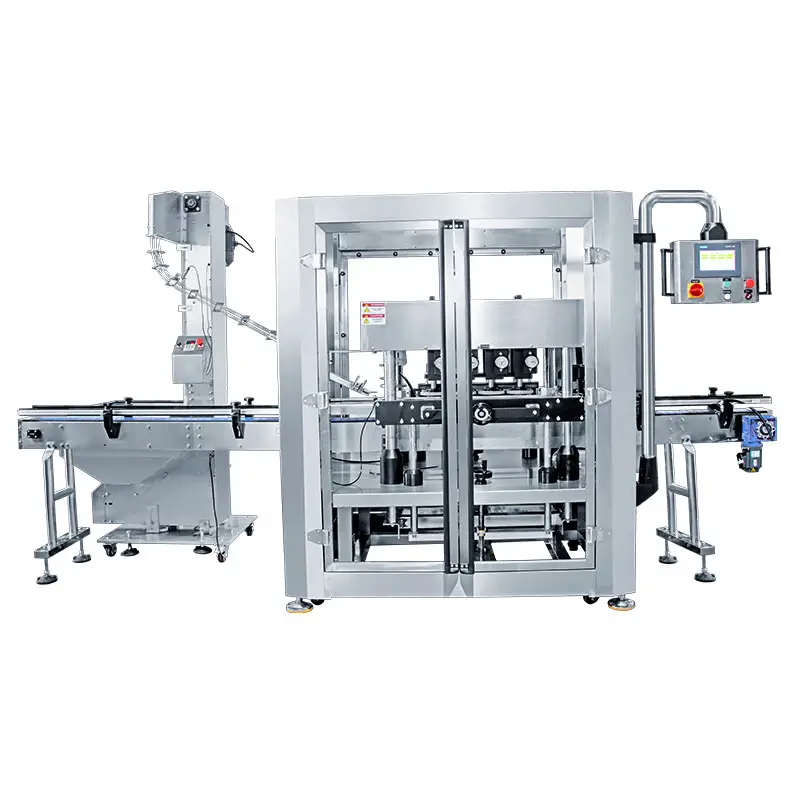 high speed 8 heads spin capping machine