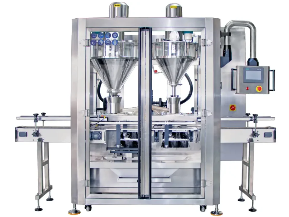 Double Heads Powder Filling Machine