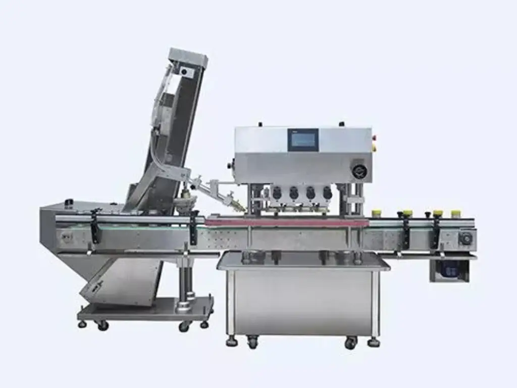 machine à boucher à vis