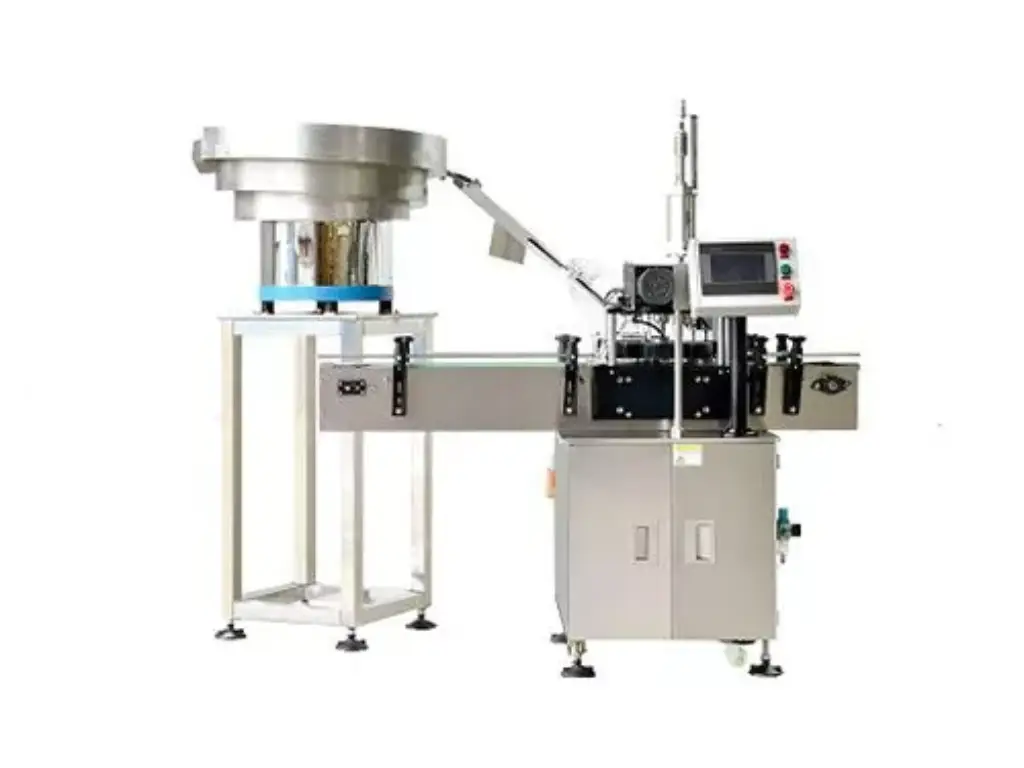 machine à boucher à pression
