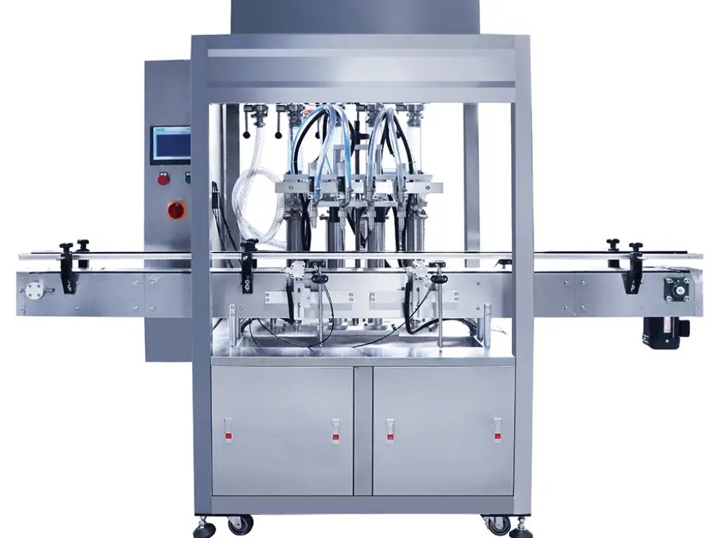 machine de remplissage de liquides visqueux